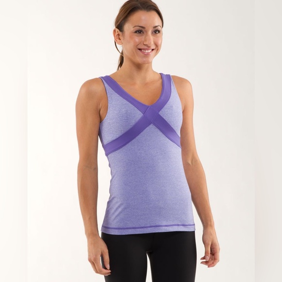 lululemon athletica Tops - Lululemon Purple Wrap Tank